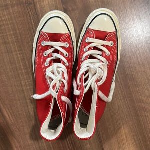 Converse red US size 7 brand new
